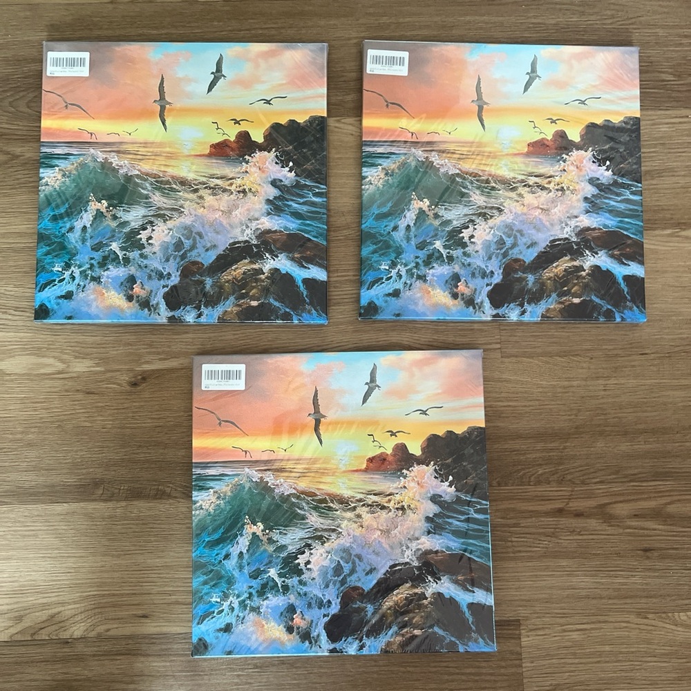 Seascape Canvas Art Set